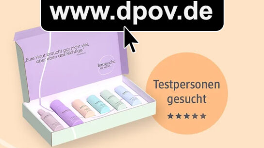 Produkte von Hautsache zu testen